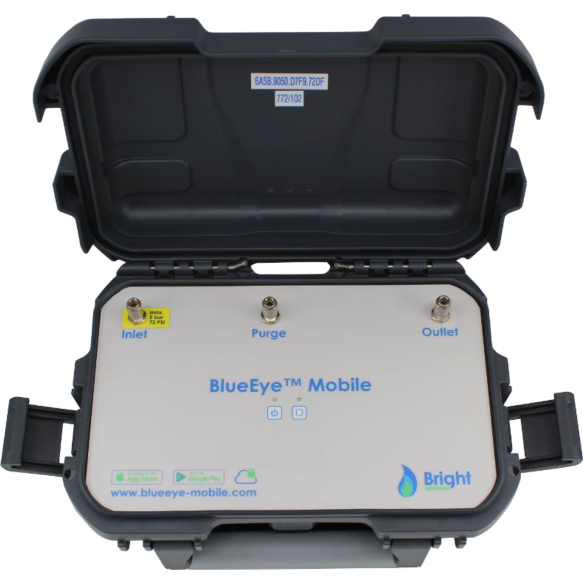 BlueEye Mobile  |  Analizador de gas portátil
